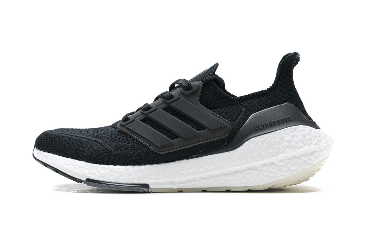 adidas Ultra Boost 2021 Black White FY0378