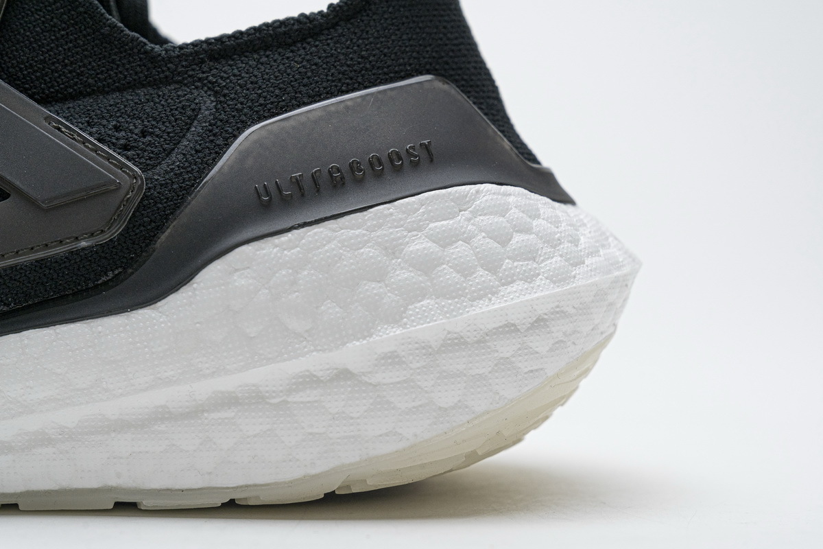 adidas Ultra Boost 2021 Black White FY0378