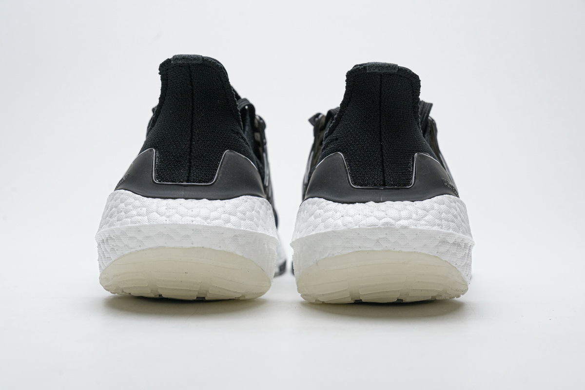 adidas Ultra Boost 2021 Black White FY0378