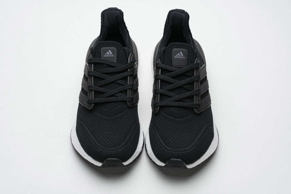 adidas Ultra Boost 2021 Black White FY0378