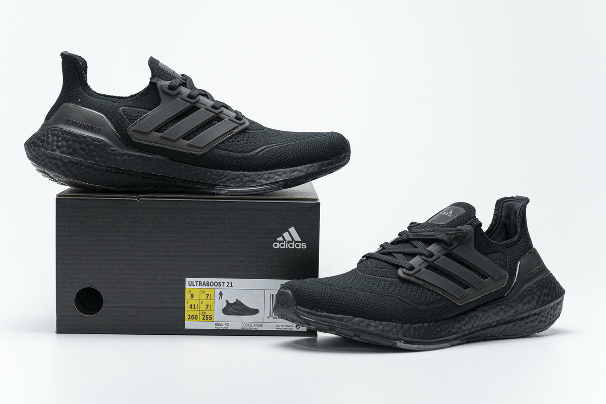 adidas Ultra Boost 2021 Triple Black FY0306