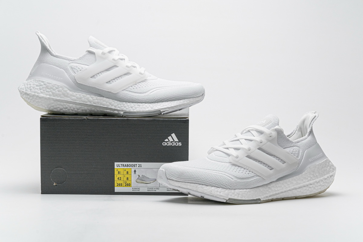 adidas Ultra Boost 2021 Triple White FY0379