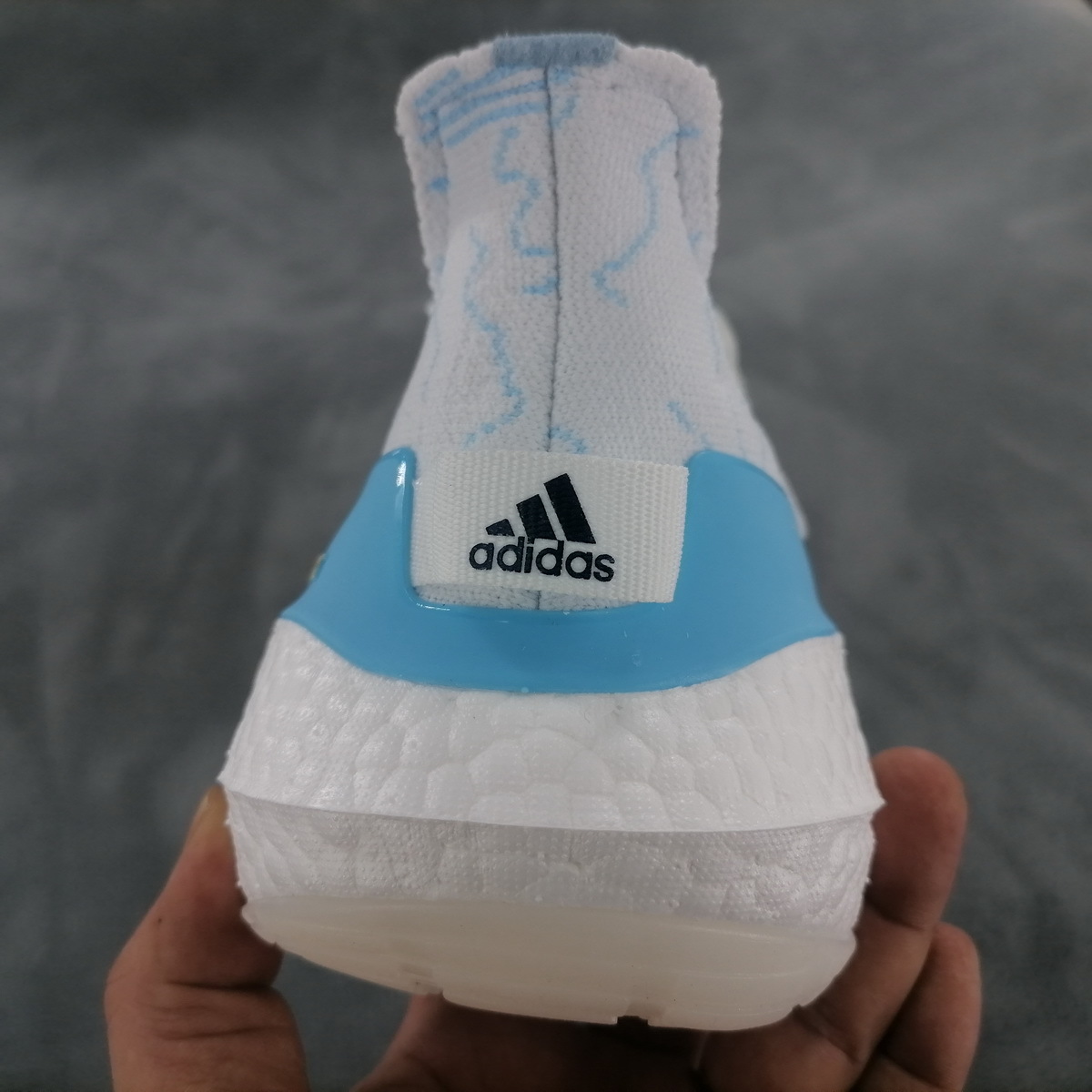 adidas Ultra Boost 2021 White ice blue GZ7120