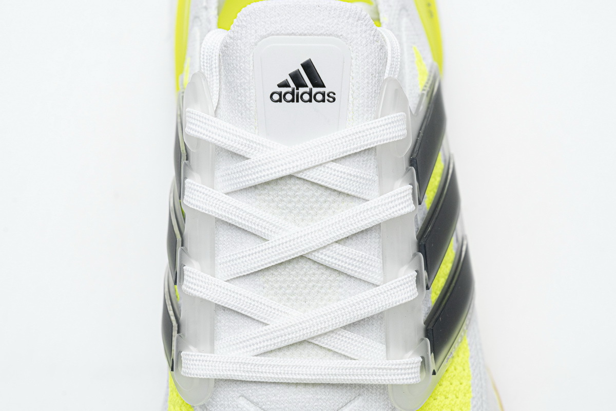 adidas Ultra Boost 2021 White Yellow Black FY0377