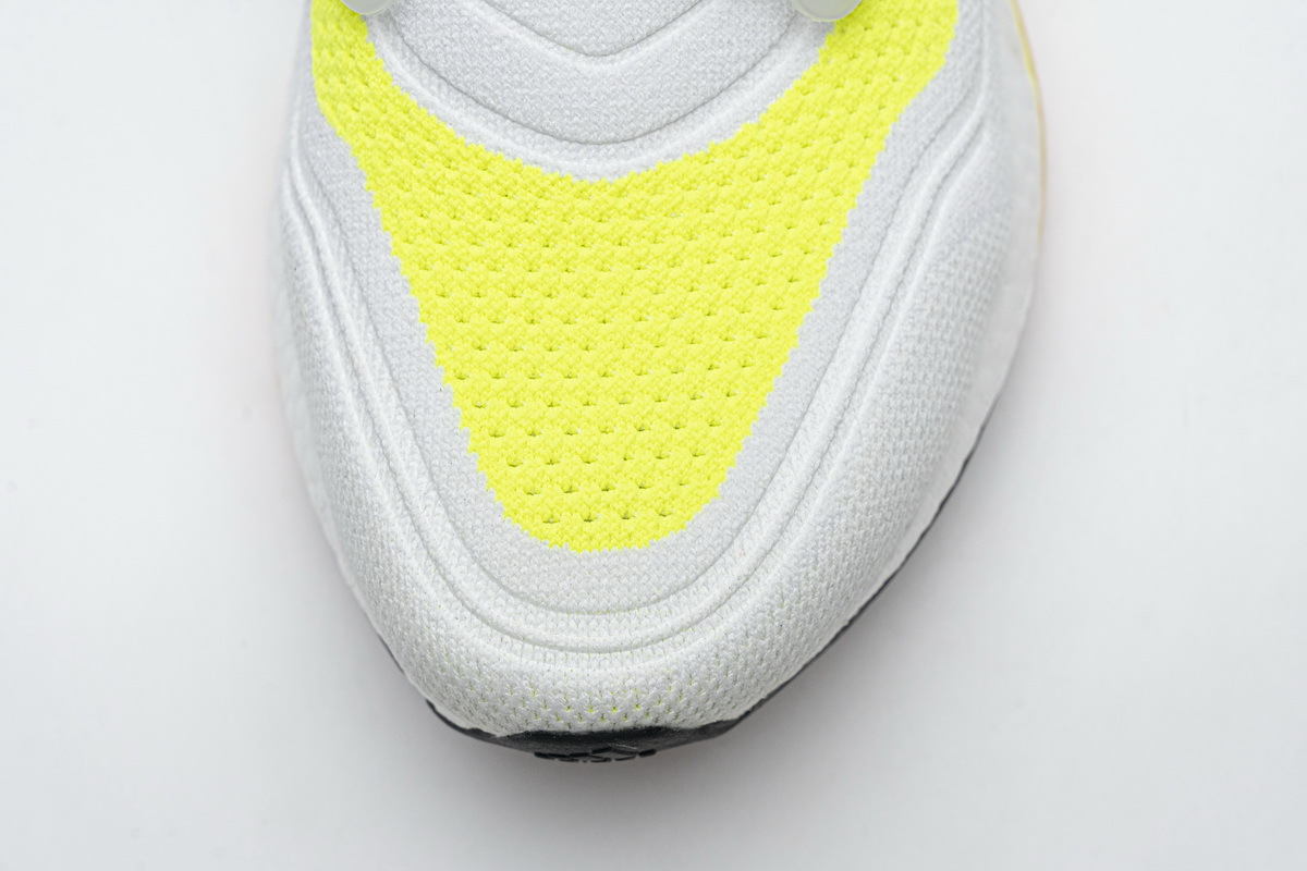 adidas Ultra Boost 2021 White Yellow Black FY0377