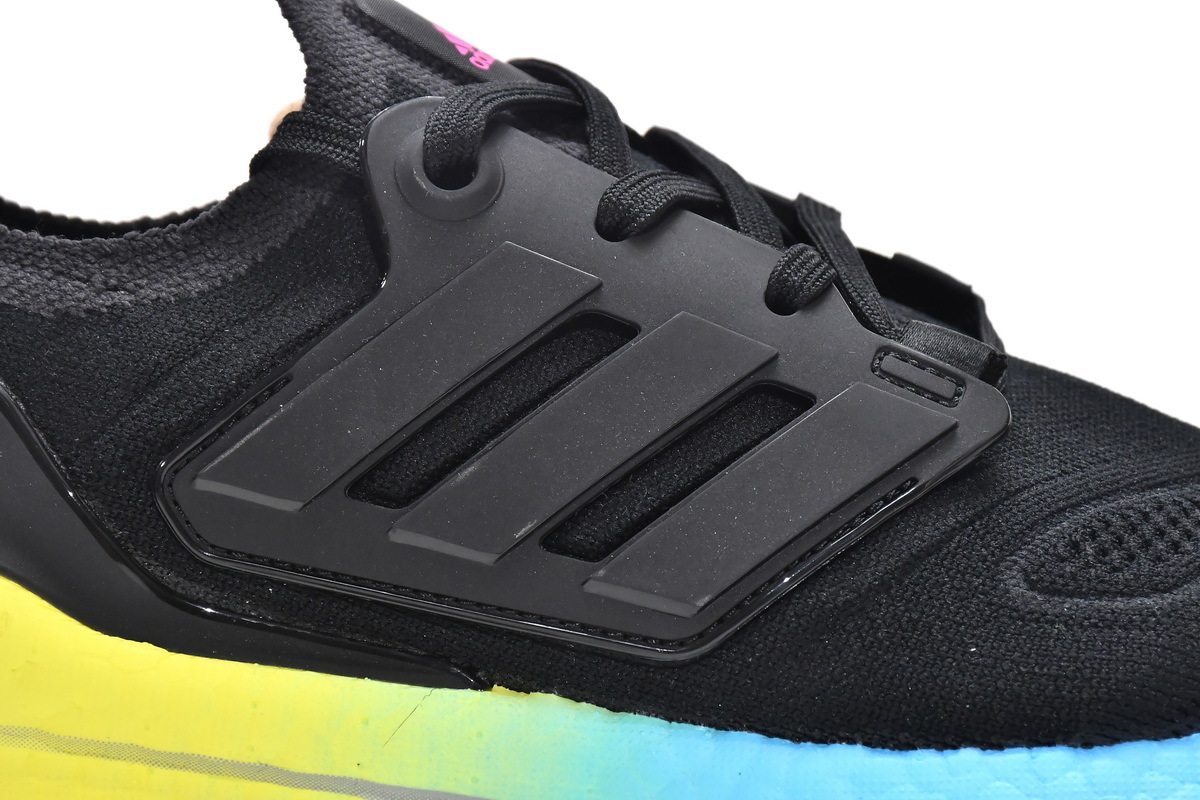 adidas Ultra Boost 2022 Black Gradient Yellow GV8829