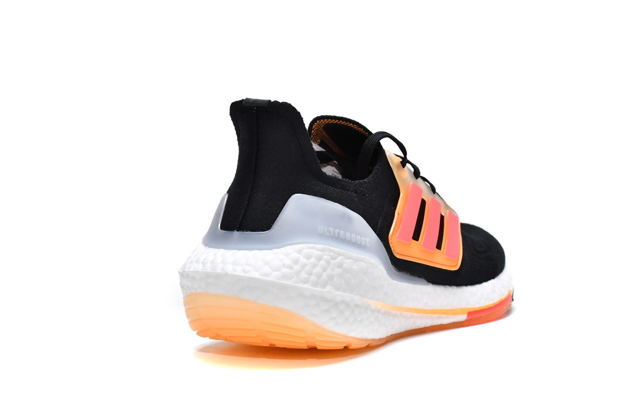 adidas Ultra Boost 2022 Black Red Orange GX5464