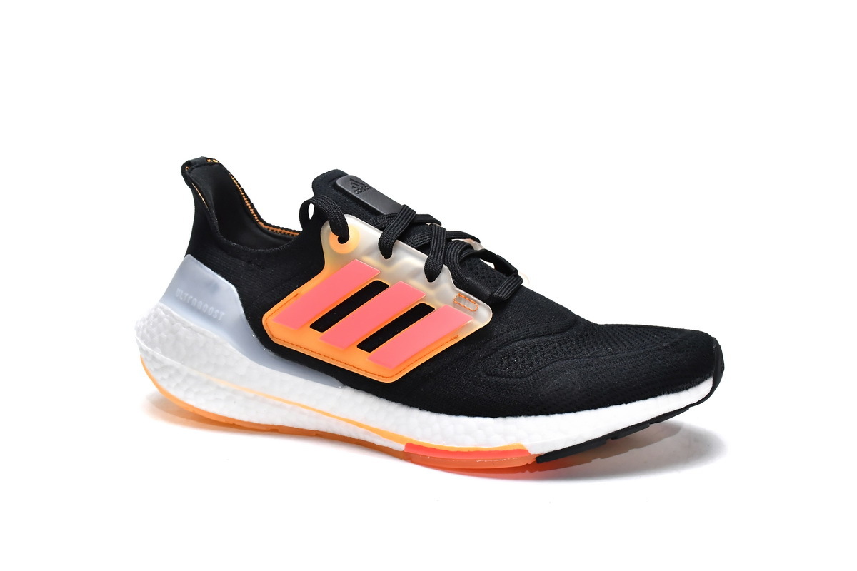 adidas Ultra Boost 2022 Black Red Orange GX5464