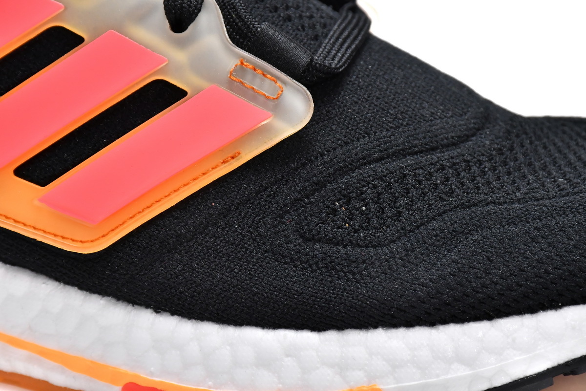 adidas Ultra Boost 2022 Black Red Orange GX5464