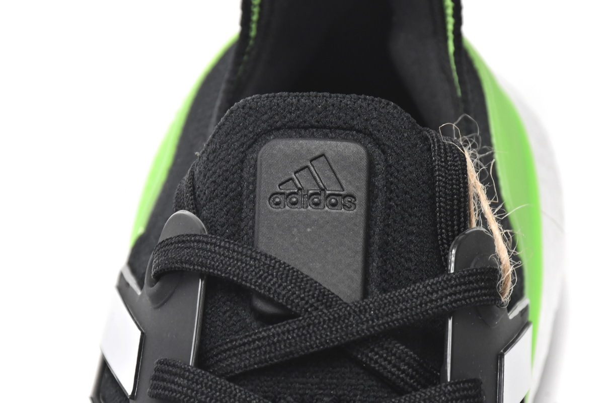 adidas Ultra Boost 2022 Black Solar Green GX6640