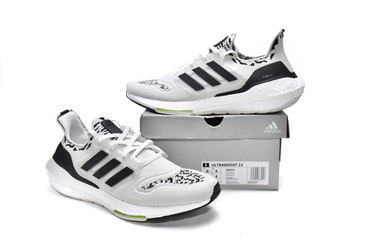 adidas Ultra Boost 2022 Non Dyed Zebra GX5573