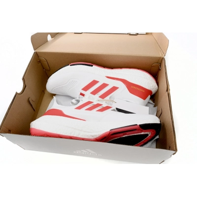 adidas Ultra Boost 2022 White Red HP2485 02