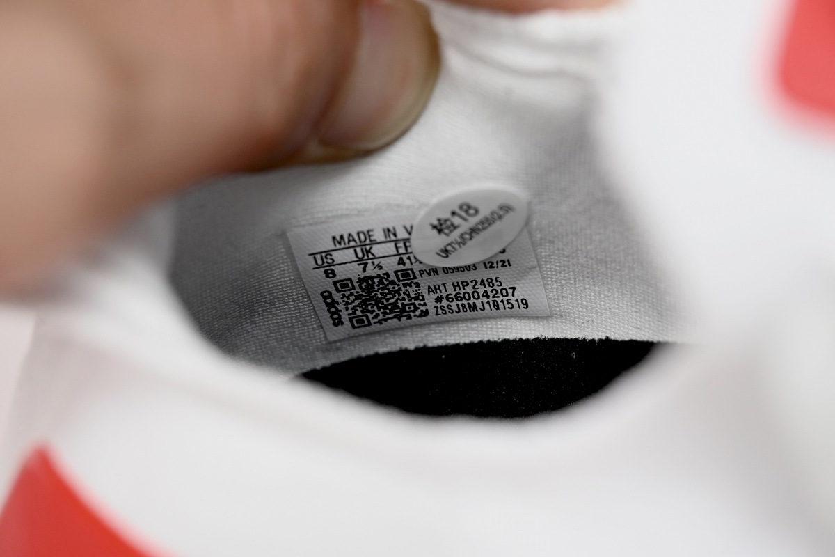 adidas Ultra Boost 2022 White Red HP2485