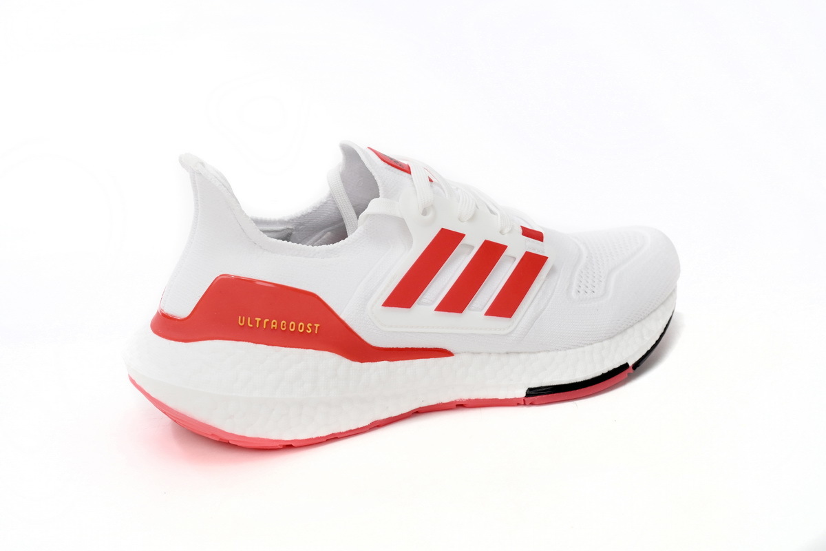 adidas Ultra Boost 2022 White Red HP2485