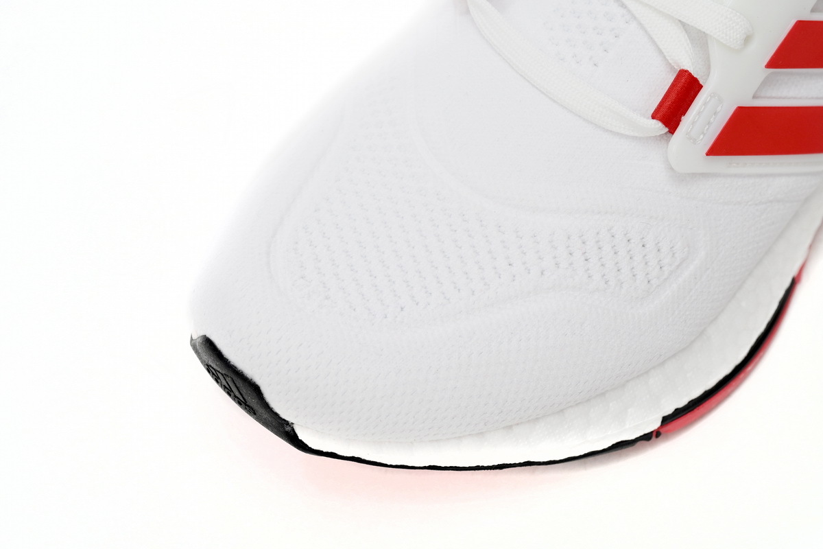 adidas Ultra Boost 2022 White Red HP2485