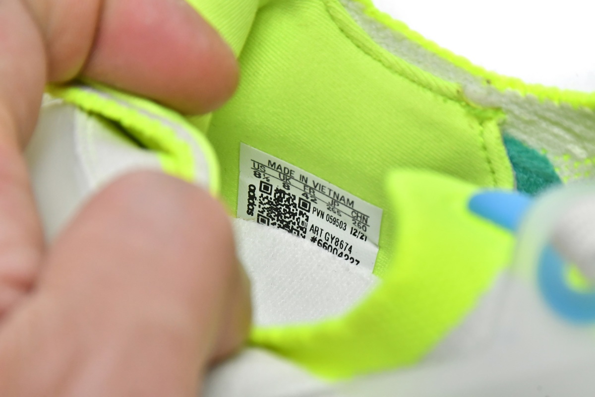 adidas Ultra Boost 2022 White Sky Rush Mint GY8674