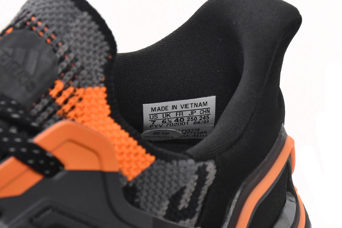 adidas Ultra Boost 20 Black Signal Orange FV8330