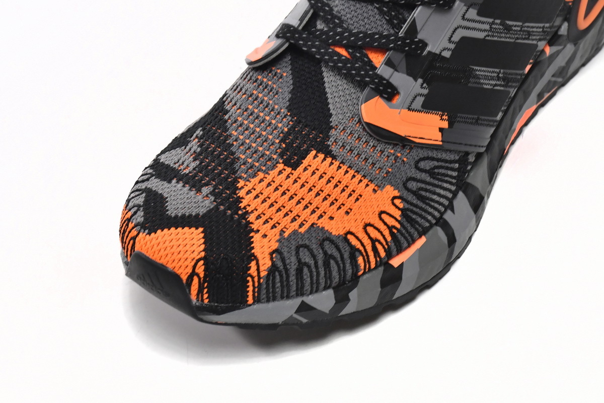 adidas Ultra Boost 20 Black Signal Orange FV8330