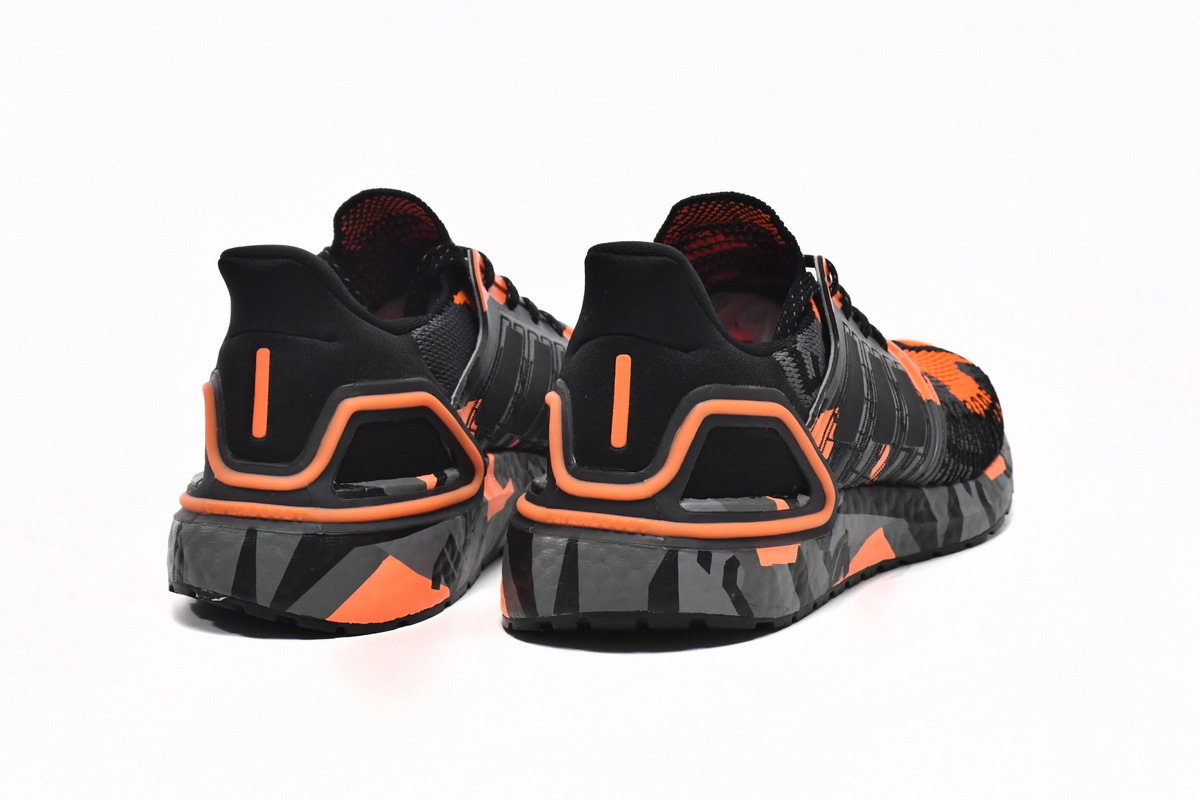 adidas Ultra Boost 20 Black Signal Orange FV8330