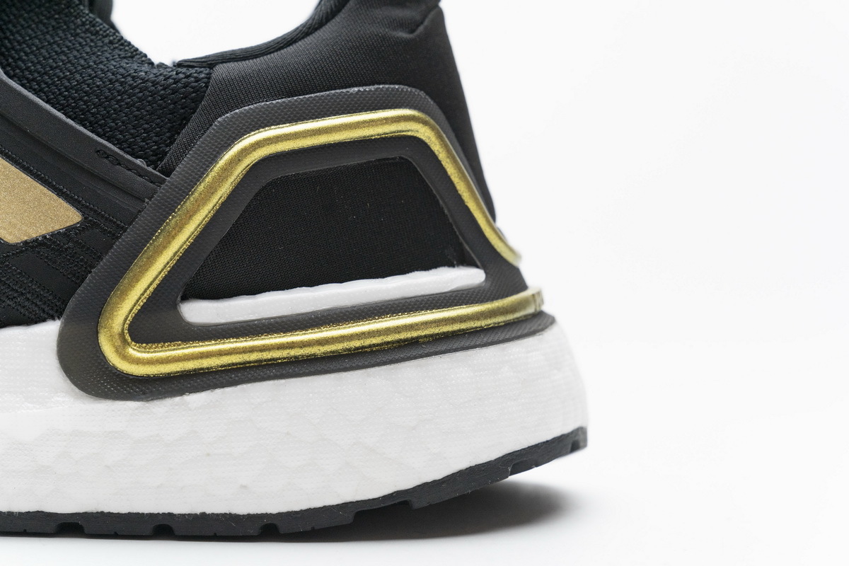 adidas Ultra BOOST 20 CONSORTIUM Black Gold Metallic Real Boost EE4393