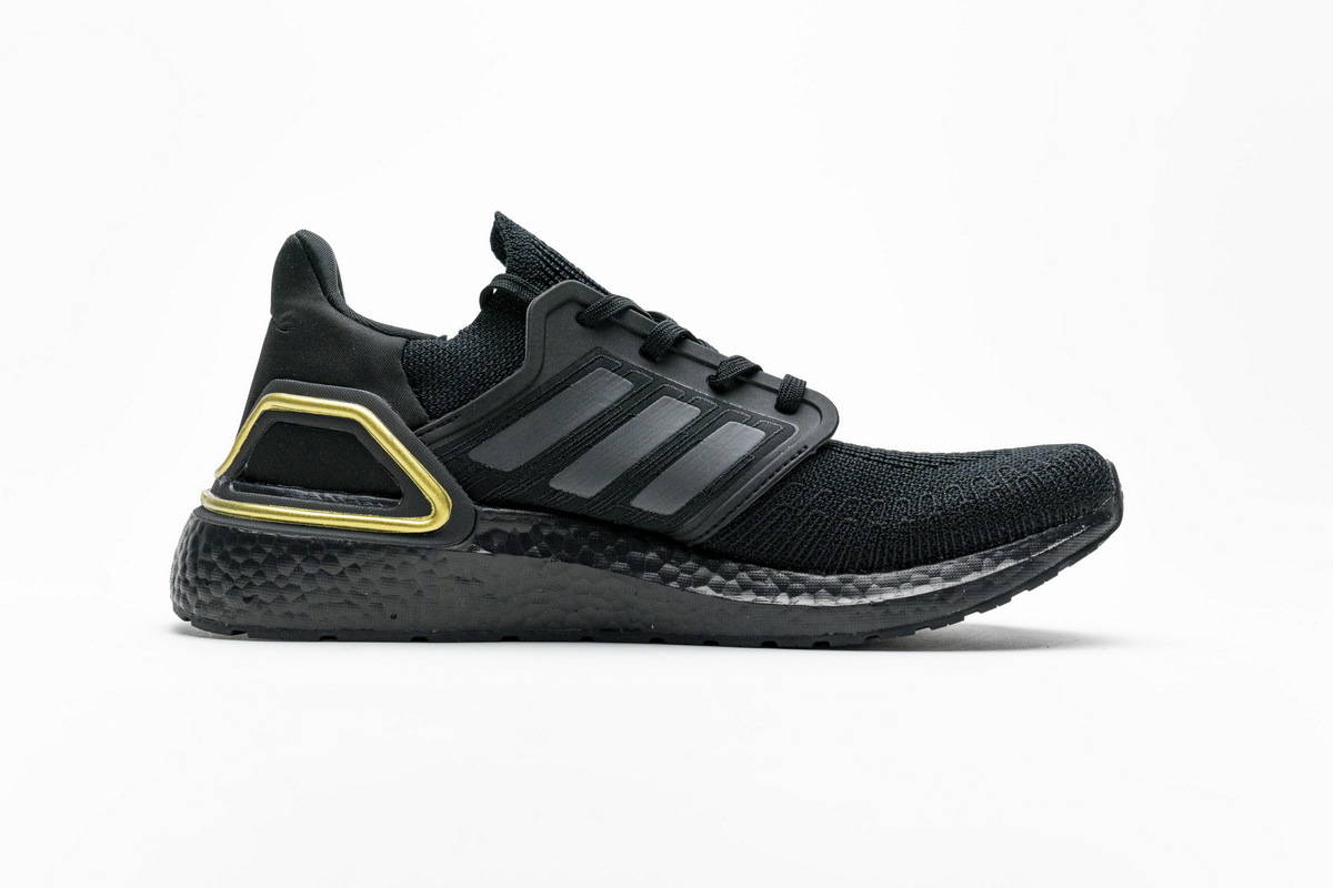 adidas Ultra BOOST 20 CONSORTIUM Black Gold Real Boost EG0754