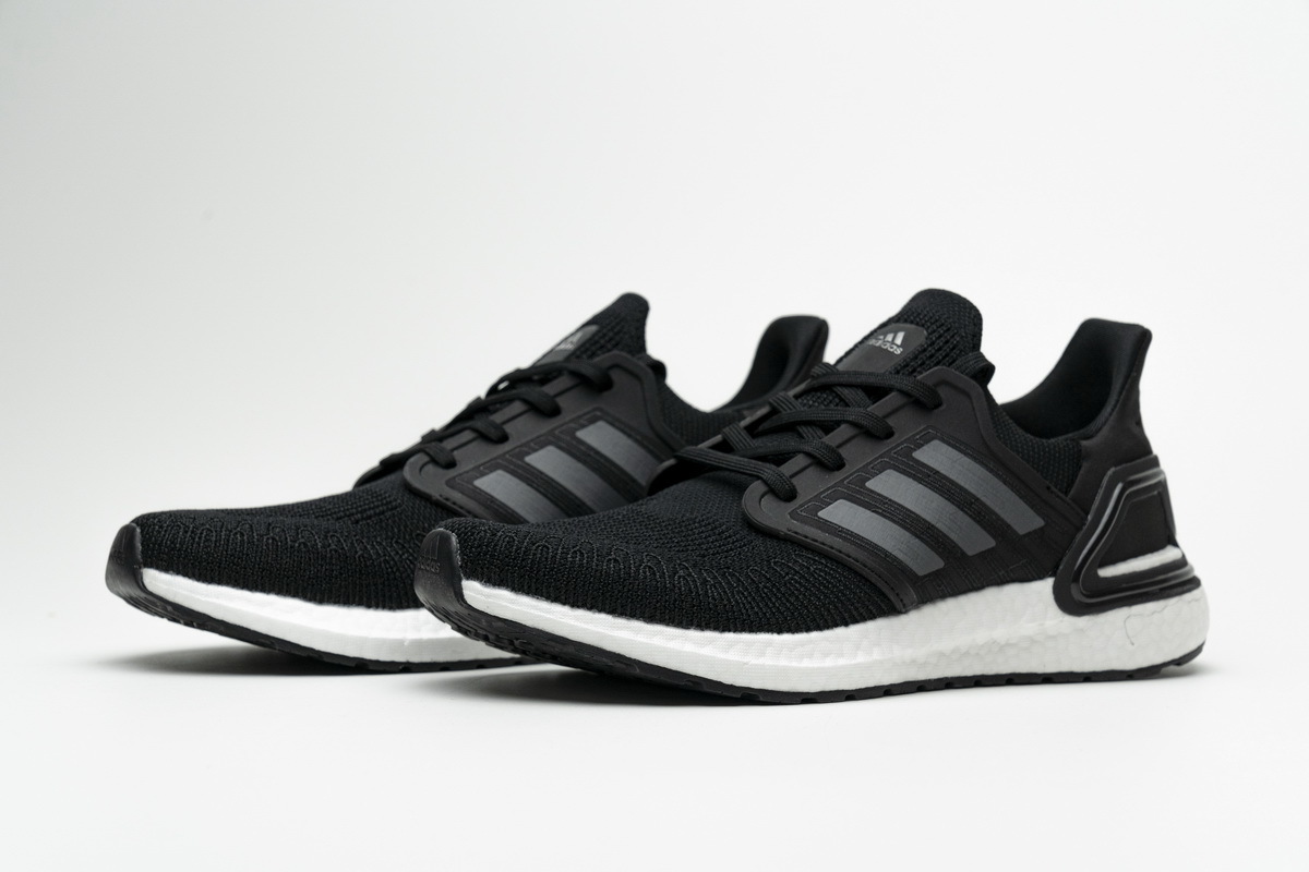 adidas Ultra BOOST 20 CONSORTIUM Black White Real Boost EF1043