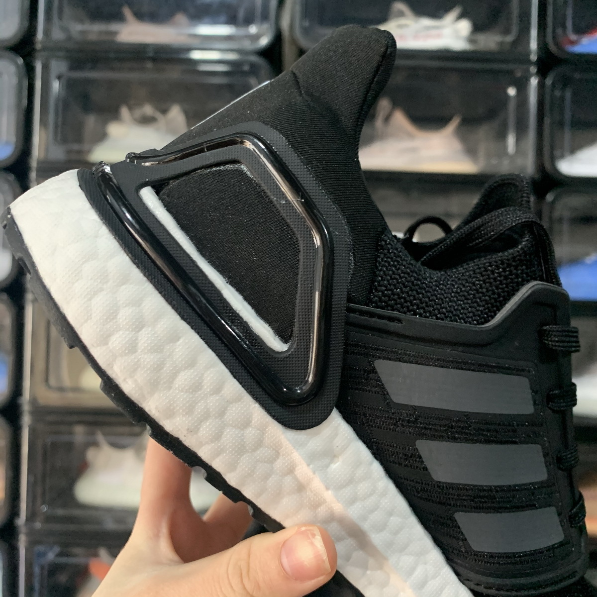 adidas Ultra BOOST 20 CONSORTIUM Black White Real Boost EF1043