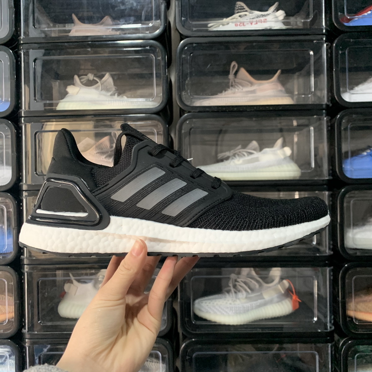 adidas Ultra BOOST 20 CONSORTIUM Black White Real Boost EF1043