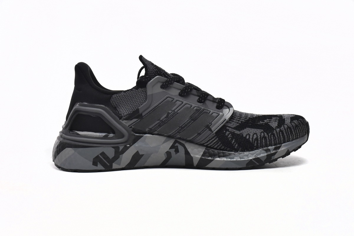 adidas Ultra Boost 20 Core Black Grey FV8329
