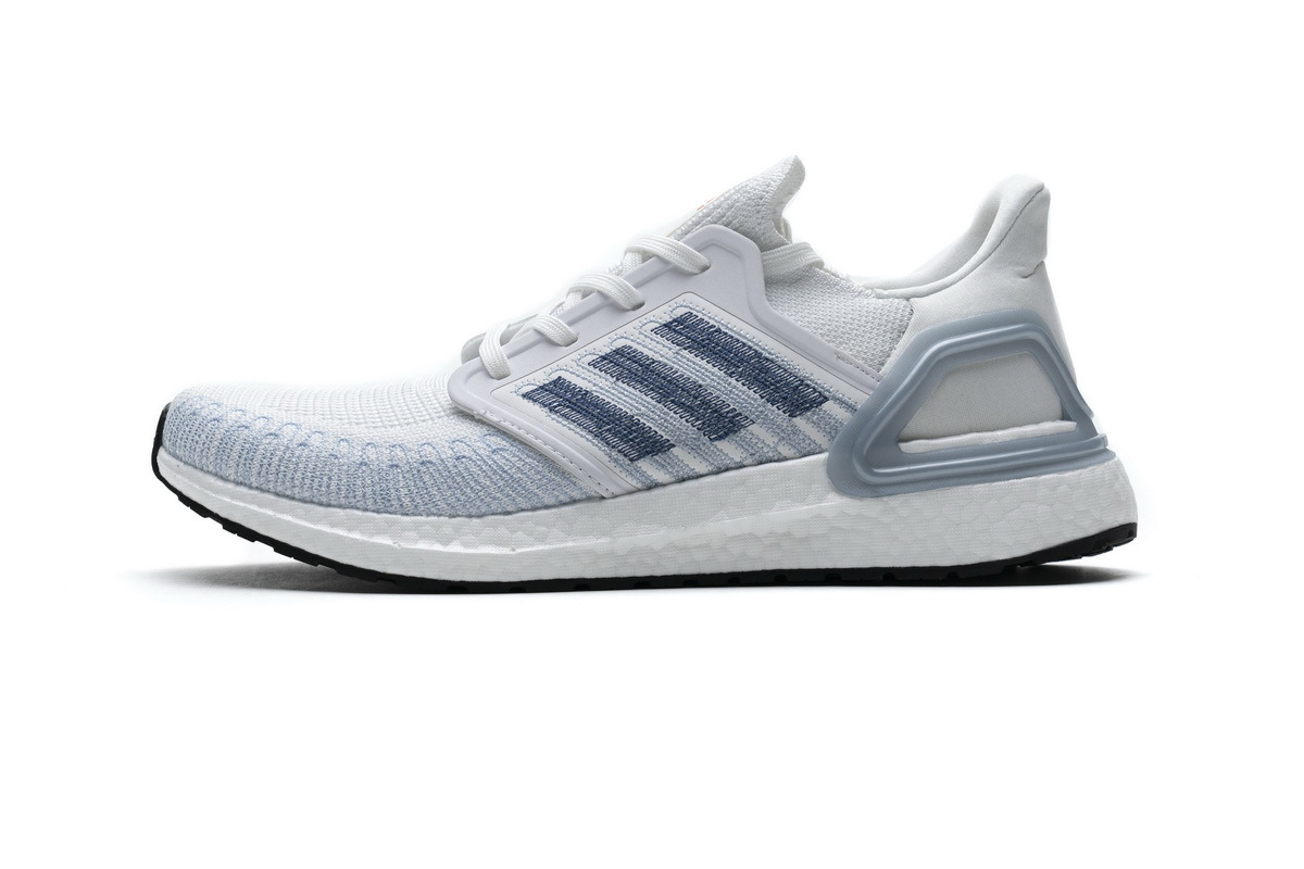 adidas Ultra BOOST 20 White Light Blue FY3454