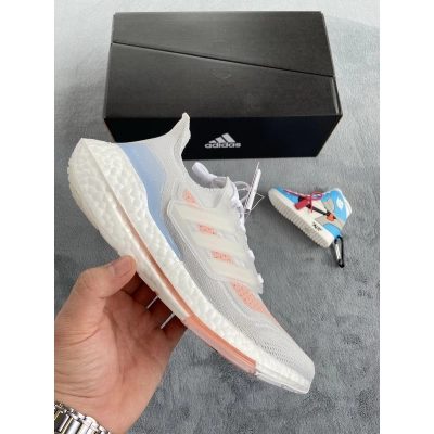 adidas Ultra Boost 21 White Pink FY0396 02