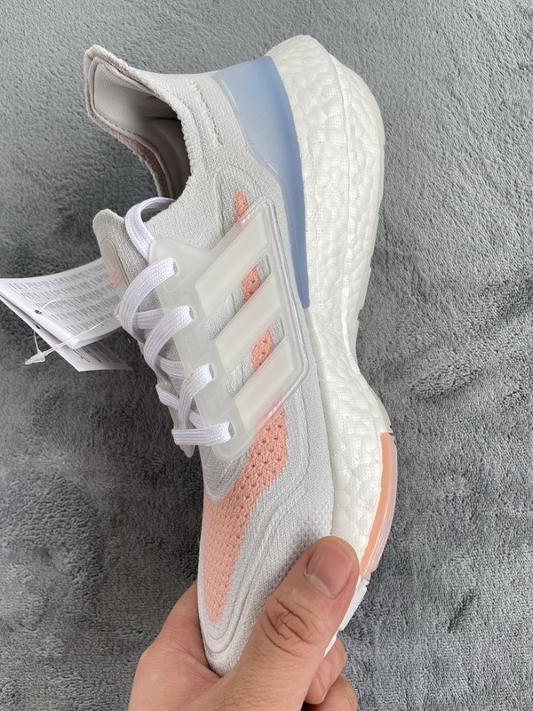 adidas Ultra Boost 21 White Pink FY0396