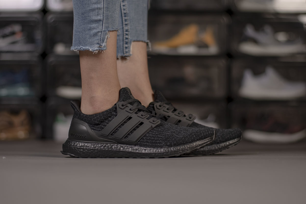 Adidas Ultra Boost 3.0 “Triple Black” Real Boost BA8920