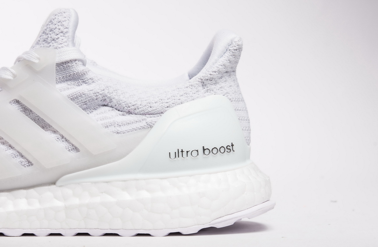 Adidas Ultra Boost 3.0 “Triple White” Real Boost BA8841