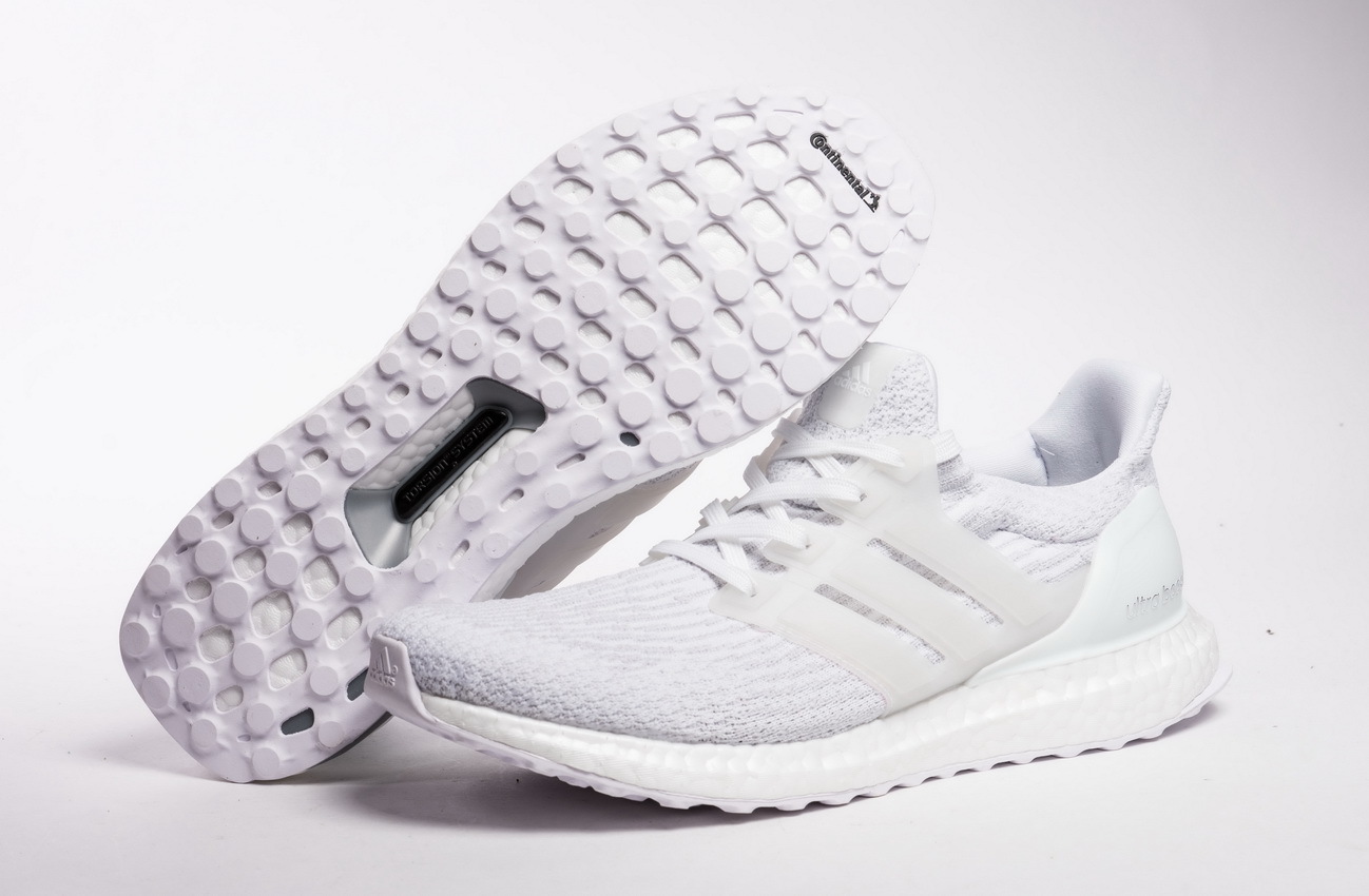 Adidas Ultra Boost 3.0 “Triple White” Real Boost BA8841