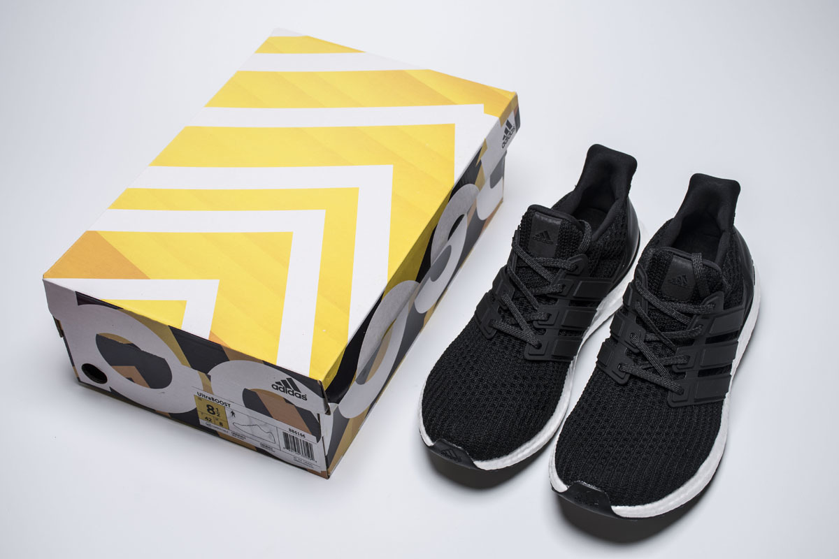 Adidas Ultra Boost 4.0 “Black White” Real Boost BB6166
