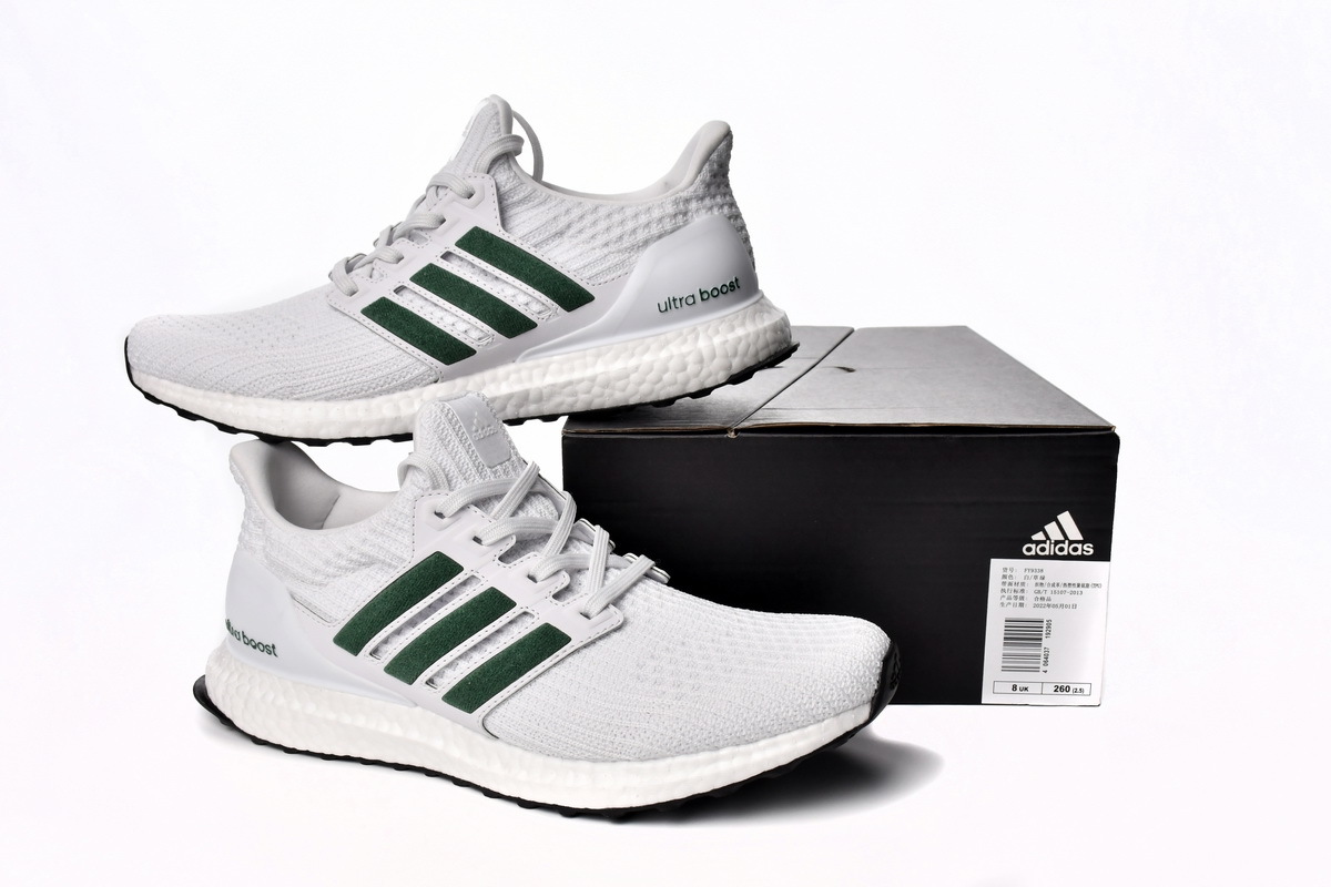 Adidas Ultra Boost 4.0 DNA White Green FY9338