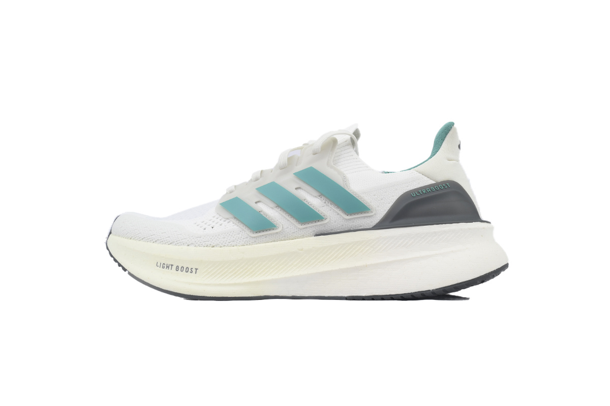 Adidas Ultraboost 5 White Light Green JQ2903