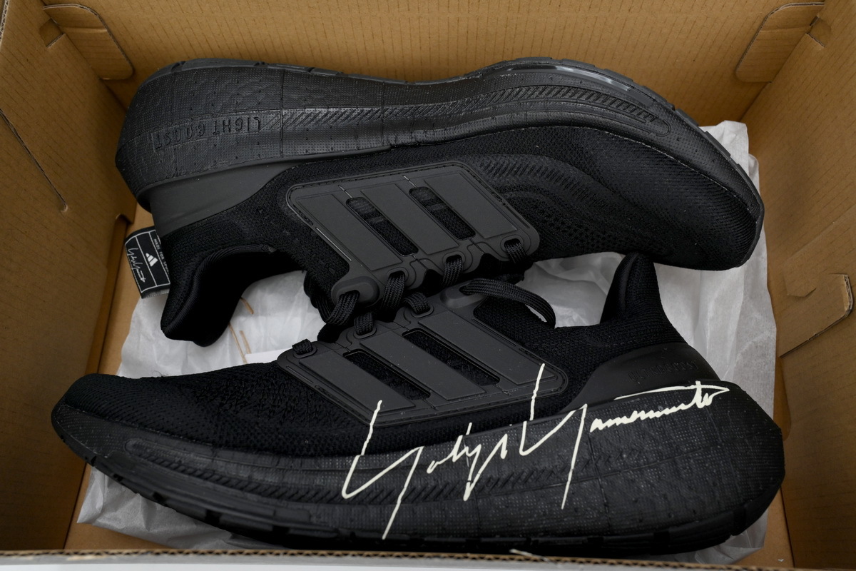 adidas Y-3 Ultra Boost Light Black signature style IF2347