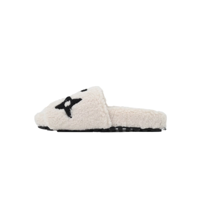 LOUIS VUITTON Shearling Bom Dia Beige 01