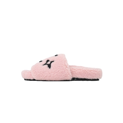 LOUIS VUITTON Shearling Bom Dia Pink 01