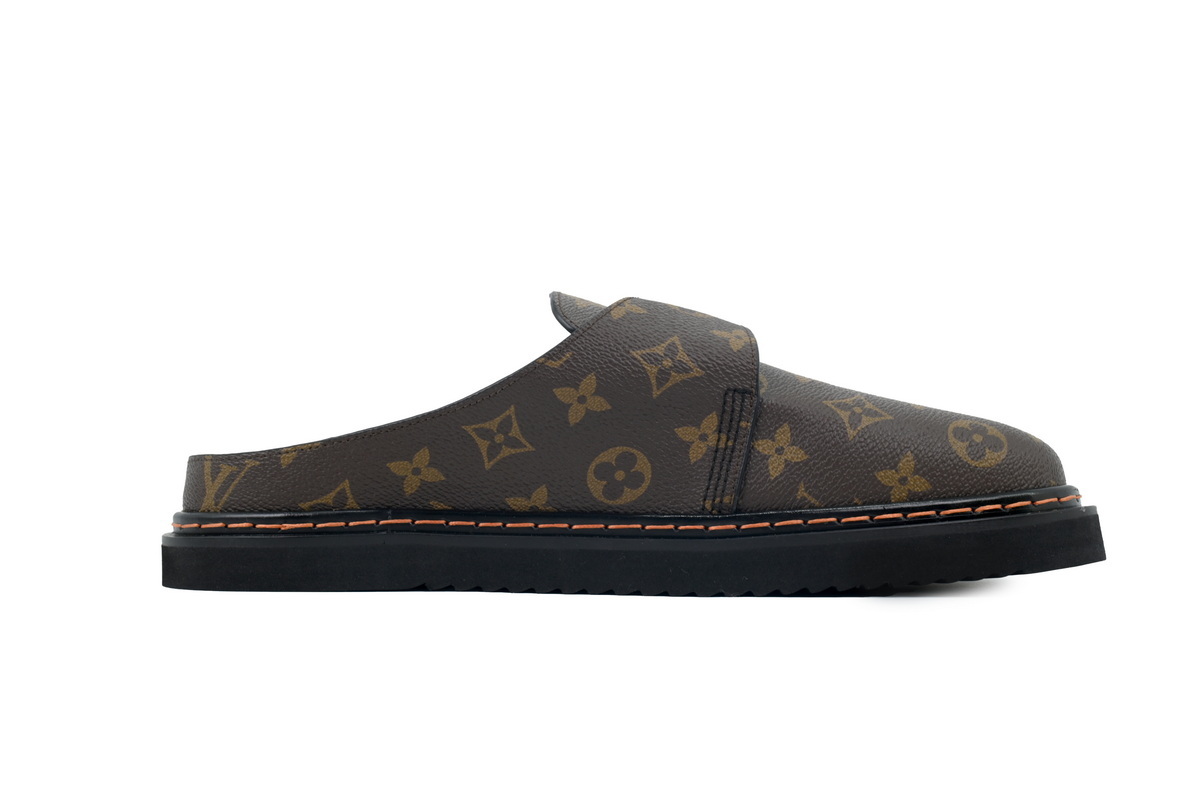 LOUIS VUITTON Easy Mule Brown