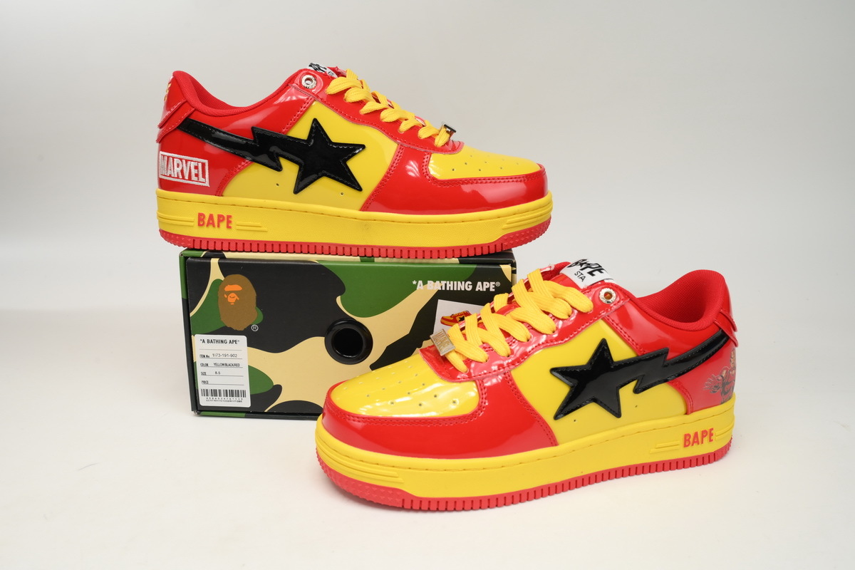 A Bathing Ape Bape Sta Low Lron Man 1I73-291-902