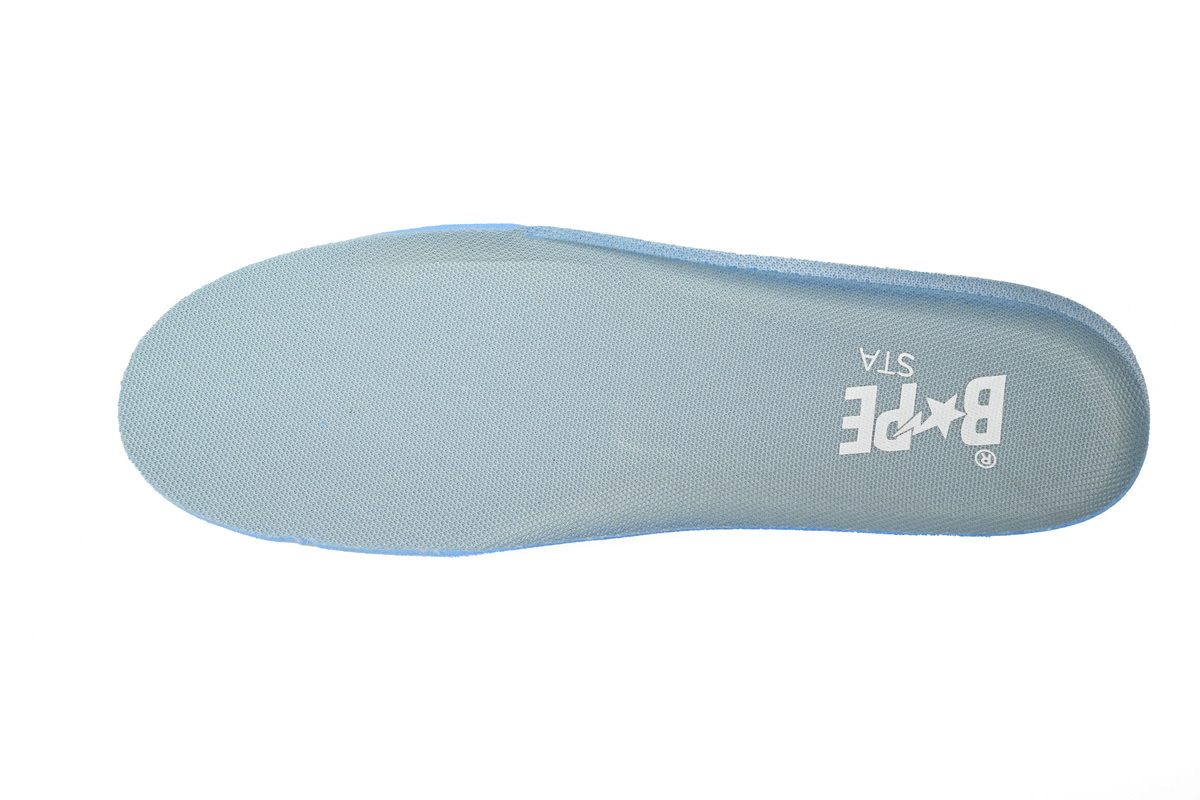 A Bathing Ape Bape Sta Low White Gray embossing 1H70-191-002