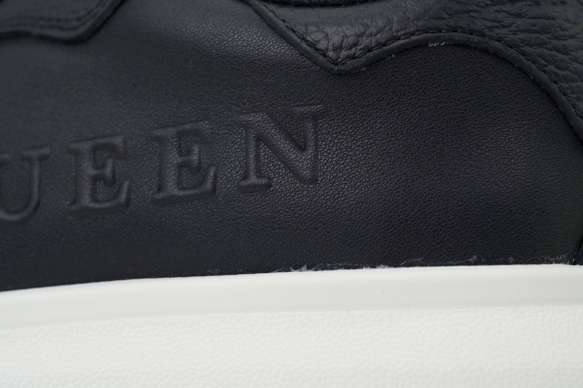 Alexander McQueen Sneaker Black And White Background