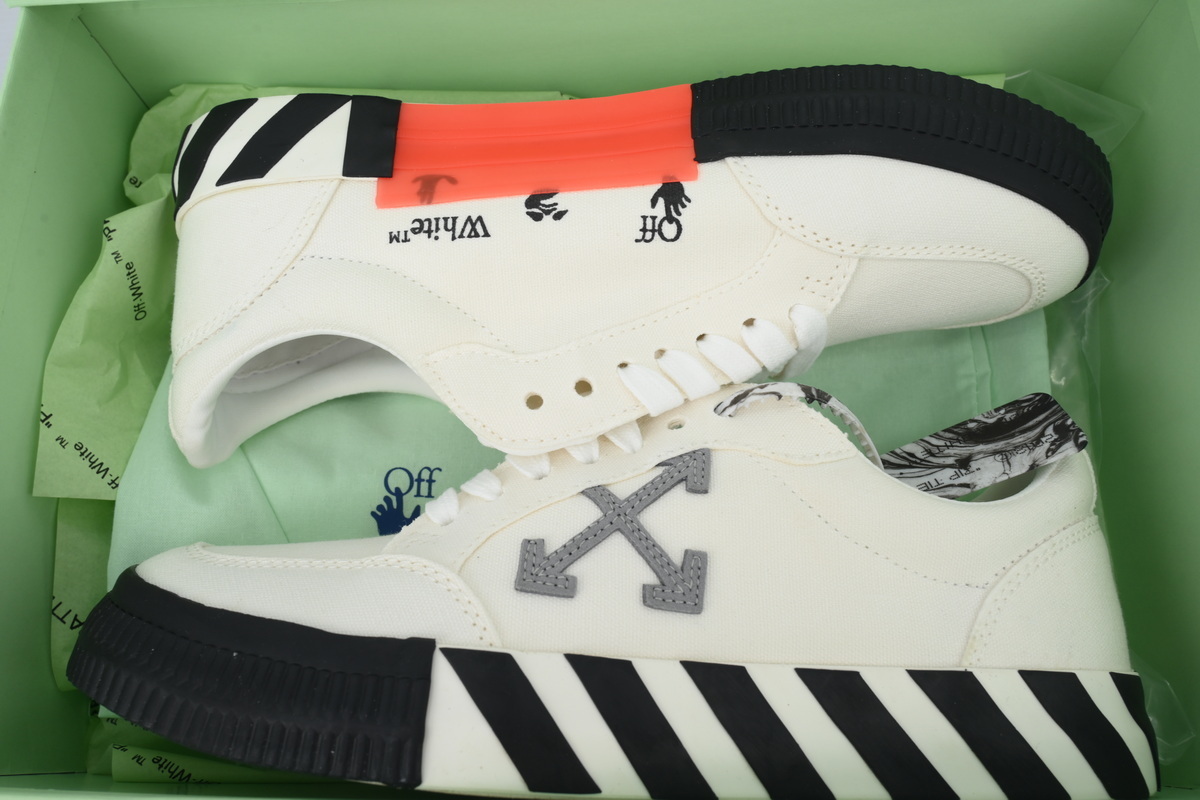 Off-White Vulc Sneaker 'White Grey' OMIA085F21FAB0010155
