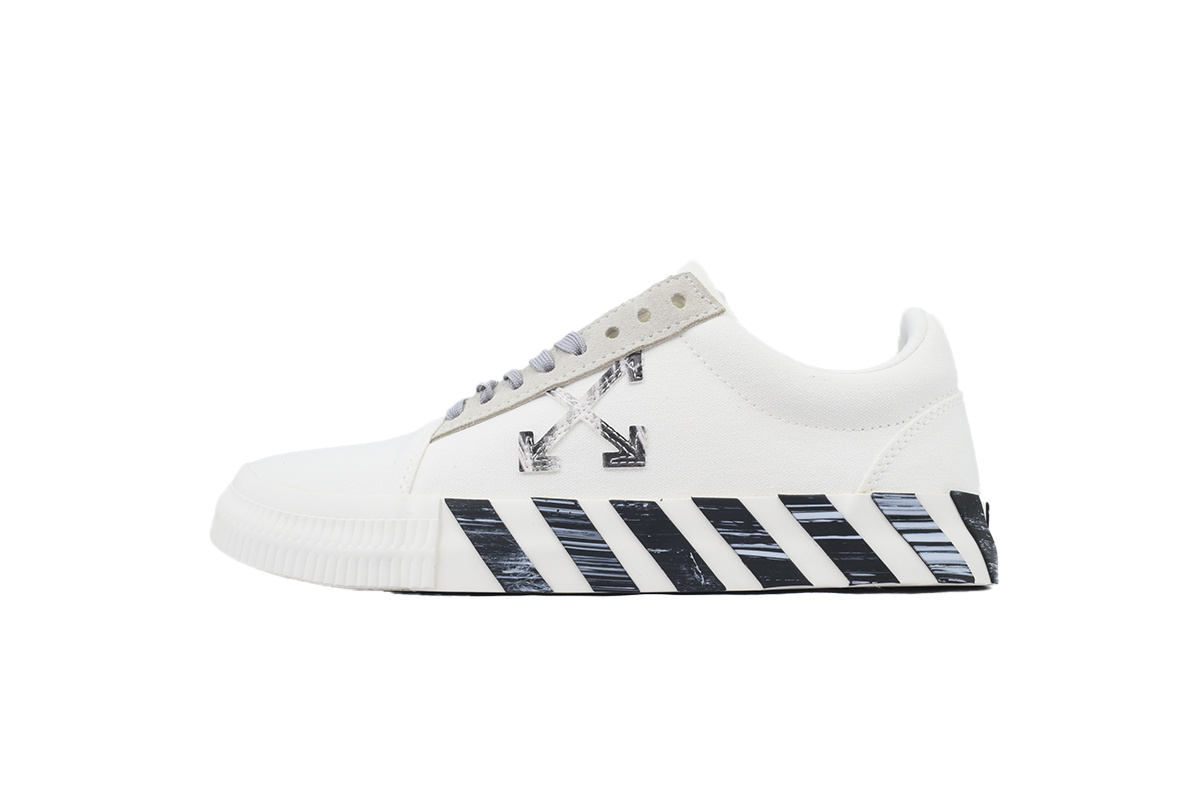 OFF-White Whit Wmns Vulc Sneaker 'White Black' OWIA178R21LEA0010109