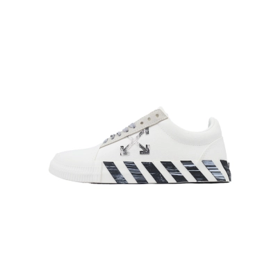 OFF-White Whit Wmns Vulc Sneaker 'White Black' OWIA178R21LEA0010109 01