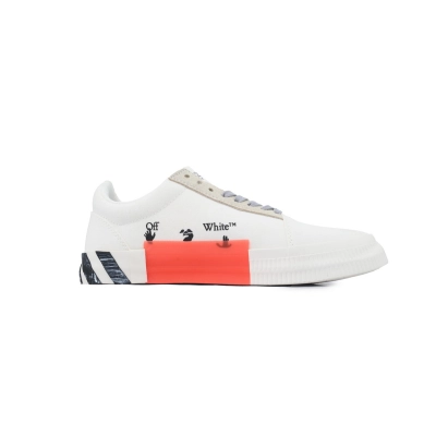 OFF-White Whit Wmns Vulc Sneaker 'White Black' OWIA178R21LEA0010109 02