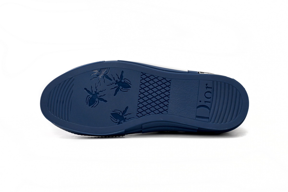 Dior B23 High Top Blue Oblique 3SH118YNT_H565